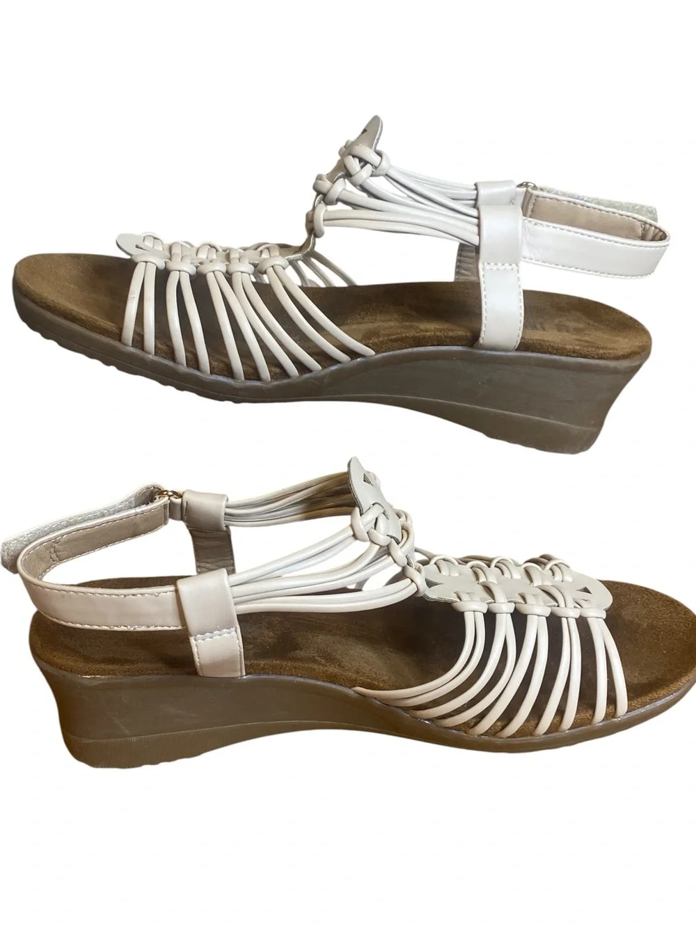 Dream Paris Gladiator Nude Sandals Women’s Size 10